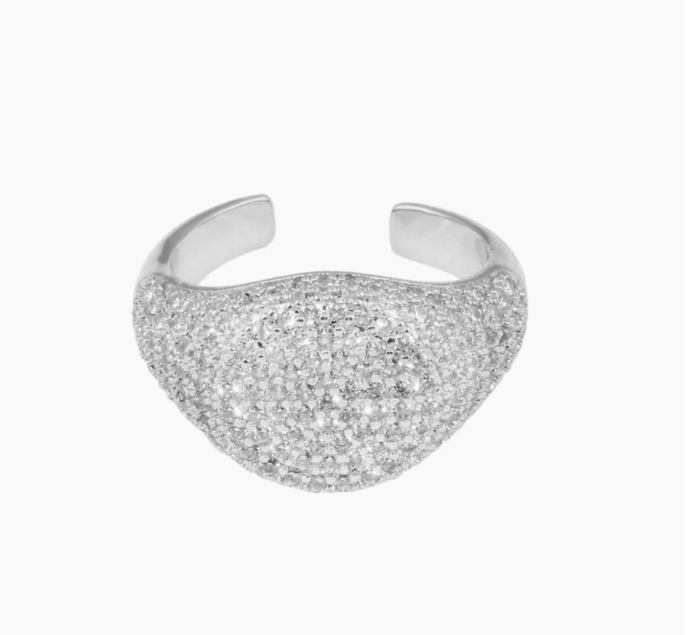 Luxe Pavé Dome Ring
