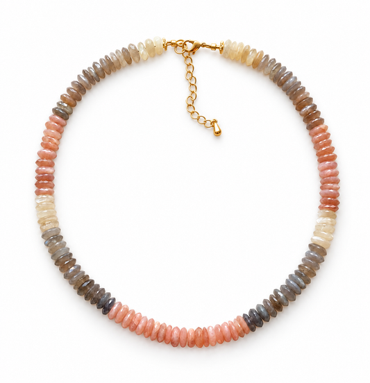 Blush Mosaic Necklace