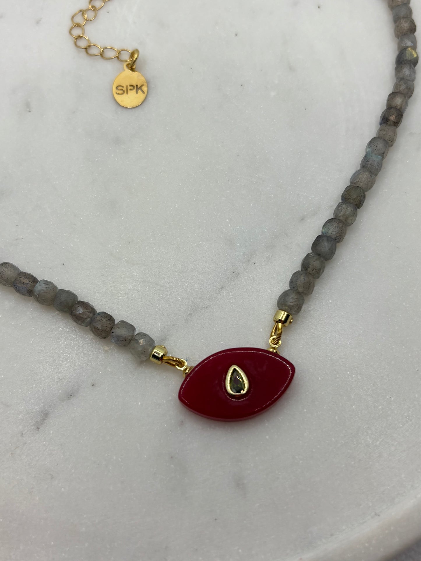 Crimson Guardian Necklace