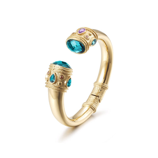 Byzantine Jewel Cuff Bracelet