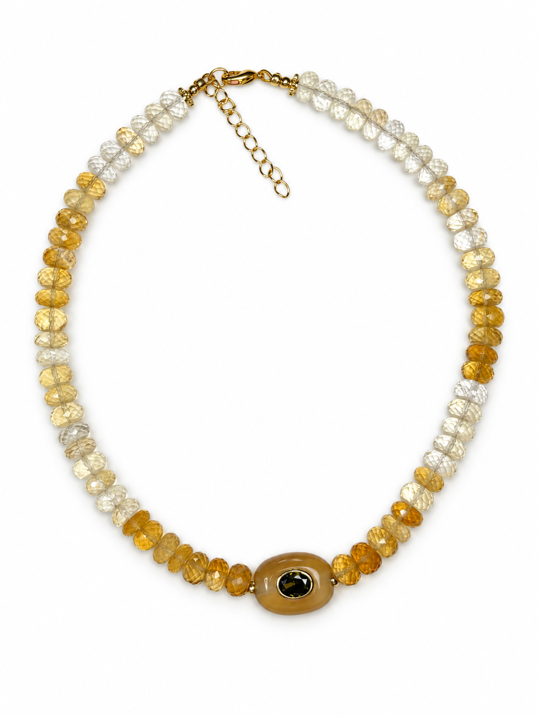 Golden Grove Ombré Citrine Necklace