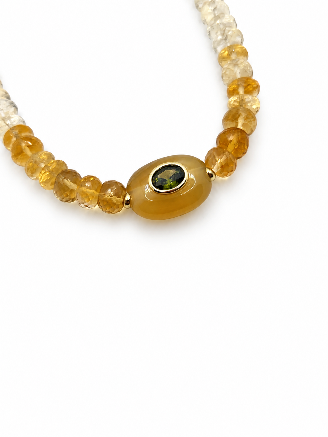 Golden Grove Ombré Citrine Necklace