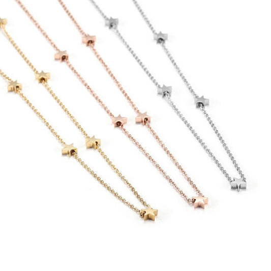 Celestial Star Charm Necklace