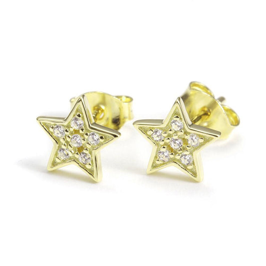 Twinkle Star Stud Earrings