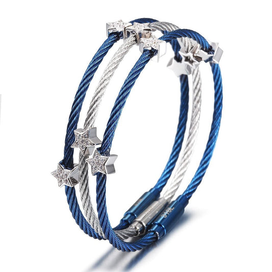 Stellar Spark Cable Bracelet