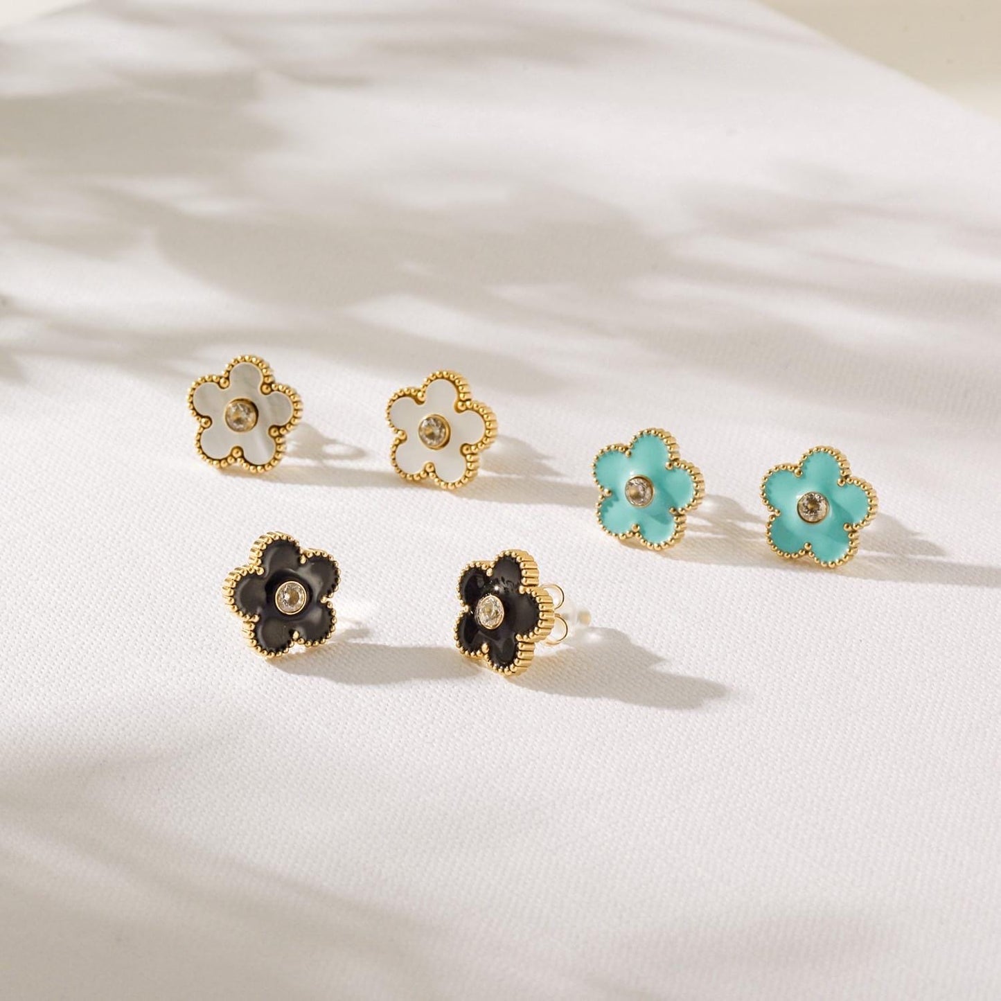 Petite Bloom Stud Earrings